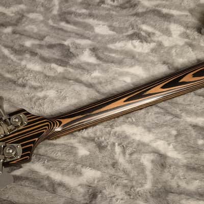 Fender Precision V Parts Bass - 5-String - Zebrawood Neck - 2000s - Candy Apple Red image 12