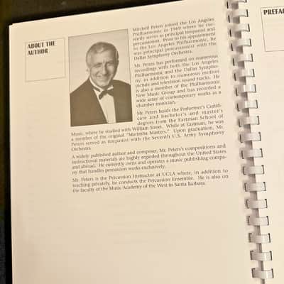 Fundamental Method for Mallets Book 1, Mitchell Peters, Alfred-BRAND NEW #2 image 4