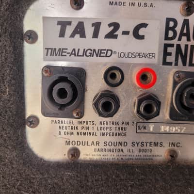 Bag End TA 12-C Speakers image 2