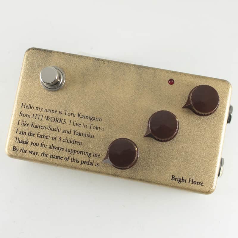 ギター HTJ-WORKS Bright Horse Aged Gold Htj Works Bright Horse Od Aged Gold [06/27] | Reverb