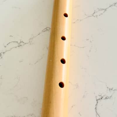 Adler Wooden (Maple) Alto Recorder in the Key of F- Baroque Fingering - Mint Condition w/ Its Original Folding Padded Carry Mid 2000’s - Natural Maple wood Body with Corked Tenons. image 13