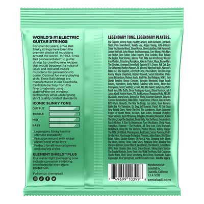 Ernie Ball P02229 Hyper Slinky Nickel Wound Electric Guitar Strings (8-42) image 2