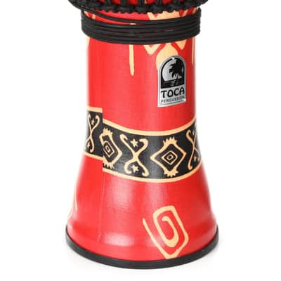 Toca Percussion Freestyle Rope-tuned Djembe - Bali Red image 1