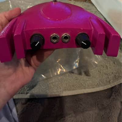 Roger Mayer Mongoose Rocket Series Fuzz late 90s - Pink New, Old Stock in box & plastic bag image 3