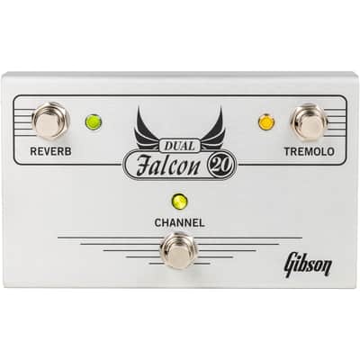 Gibson Dual Falcon 20 2x10 Combo Cream Bronco Oxblood grille (253) image 5