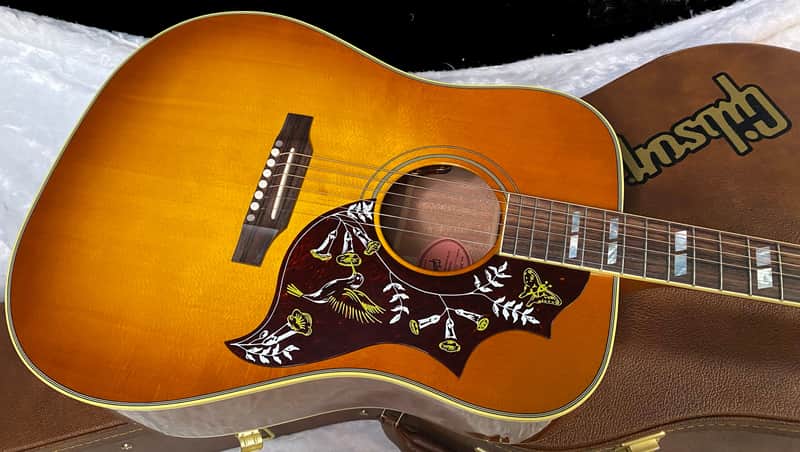 NEW! Gibson Hummingbird Original Heritage Cherry Sunburst 4.3 lbs - Authorized Dealer! G07191 image 1