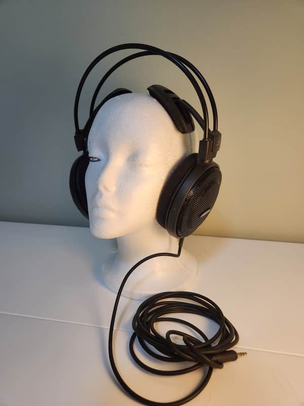 Audio-Technica ATH-AD500X Open Back Headphones - 48 Ohms 2012 - Present - Black image 1