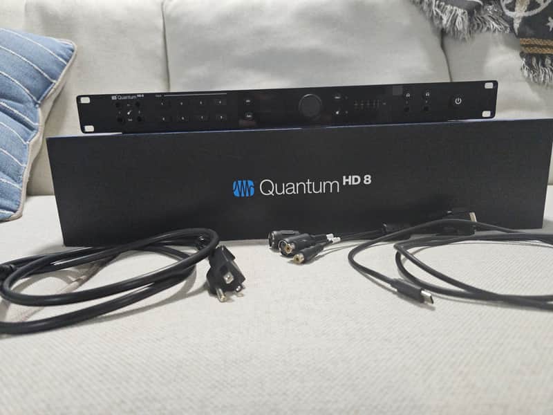 PreSonus Quantum HD8 USB-C Audio Interface 2024 - Present - Black image 1