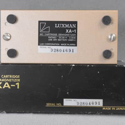 LUXMAN XA-1 MC Cartridge Demagnetizer W/ Original Box In Excellent Condition image 9