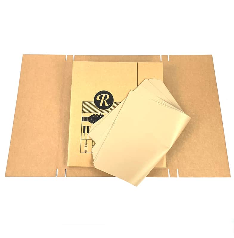 47" Reverb Shipping Kit | SAVES ON SHIPPING! | Box w/ Packing Paper | Fits Most Electric/Acoustic Guitars & Cases image 1