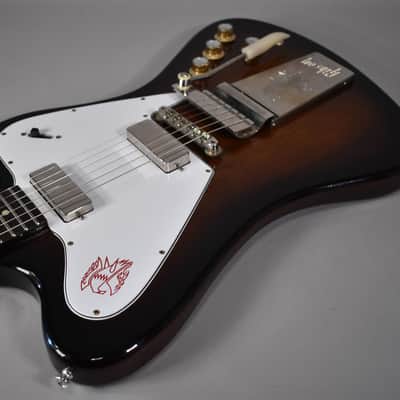 2024 Gibson Custom '65 Non-Reverse Firebird V | VOS Vintage Sunburst w/OHSC image 10