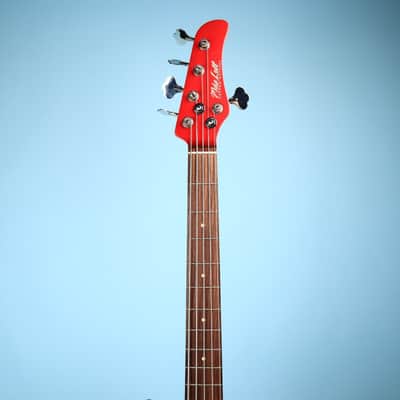 Mike Lull USA V5 5 String Bass Guitar Red 8lbs 13oz image 3