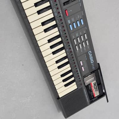 Casio PT-87 32-Key Mini Synthesizer 1980s - Black image 3