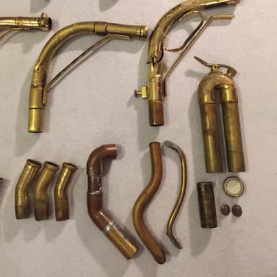 Used Sousaphone Necks, Bits, Braces, Tuning Slide, Mouthpiece Great Condition image 5