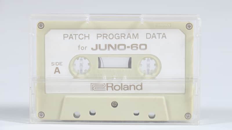 Roland Juno-60 Patch Program Data Cassette image 1