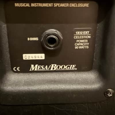 Mesa Boogie 1x12 Open Back 90w cabinet 90s - Black image 4