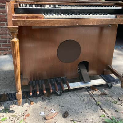Hammond M2 Vintage 1950's or 1960's "Baby B3" Organ - Works! Perfect for Chop! image 10
