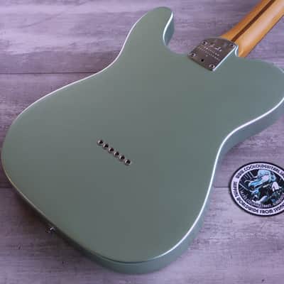 2021 Fender American Professional II Telecaster (Mystic Surf Green) image 9