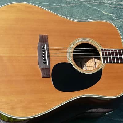 Westone Brazilian Rosewood W-40 Matsumoku Japan 1974 Natural D35 Copy BARGAIN image 4