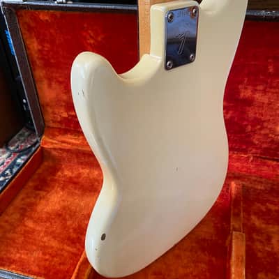 Fender Mustang - 1966 - Olympic White - All Original w/OHSC image 9