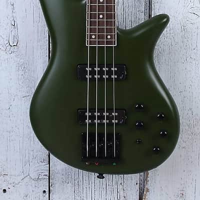 Jackson X Series Spectra Bass SBX IV Electric Bass Guitar Matte Army Drab image 1