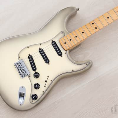 1980 Fender Stratocaster Hardtail Vintage Guitar Antigua, Near-Mint w/ Case image 1