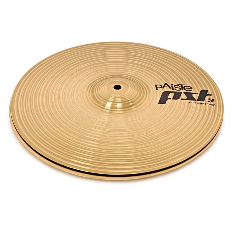 Paiste 14" Pst3 Hi Hat Cymbals PST3HAT14 image 1