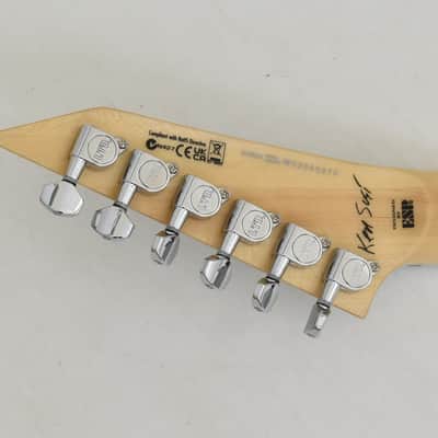 ESP LTD KS M-6 Evertune Ken Susi Metallic Silver Guitar 0273 image 7