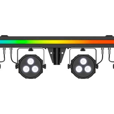 Chauvet DJ GIGBAR 3 ILS Light Bar w/(2) Derby/Pars/Strip+Tripod+Footswitch+Bag image 2