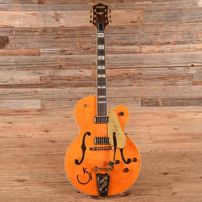 Gretsch G6120T-55 Vintage Select Chet Atkins Orange Stain 2022 image 4