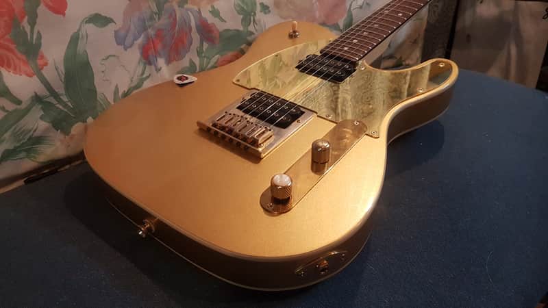 Squier John 5 Signature J5 Telecaster 2013 + Rosewood + Frost Gold image 1