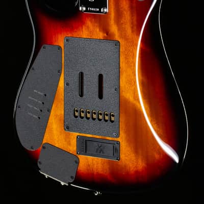 Ernie Ball Music Man JP15 7 string Tiger Eye Quilt Top (610) image 2