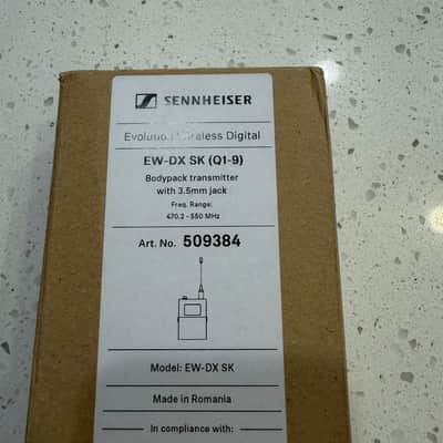 Sennheiser EW-DX SK Q1-9 Bodypack Transmitter image 2