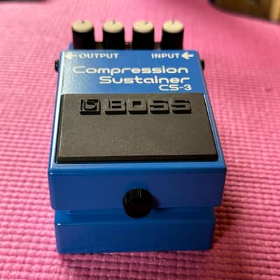 Boss CS-3 Compression Sustainer (Silver Label) 1997 - Present - Blue image 4