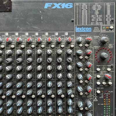 (16676) Spirit by Soundcraft FX16 Mixer with Lexicon FX image 3