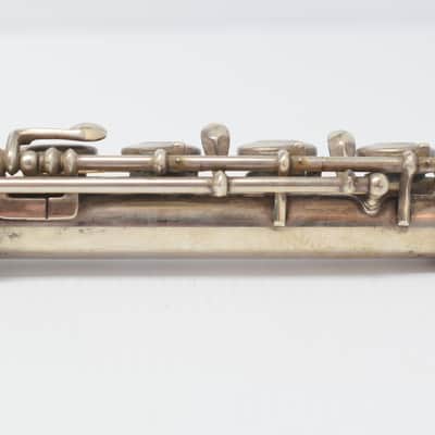 Vintage Selmer Handmade Solid Sterling Silver Flute Open Hole w/ Offset G C Foot image 20