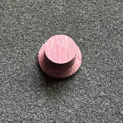Guilford Purpleheart Skirted Base Volume/Tone potentiometer knob - 1.5mm set Screw / 6mm shaft image 2