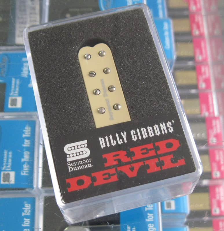 Seymour Duncan Billy Gibbons’ Red Devil for Strat Bridge Pickup Cream image 1