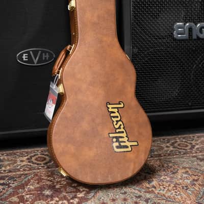 Gibson Les Paul Standard 50s Figured Top Electric Guitar - Honey Amber with Hardshell Case image 16