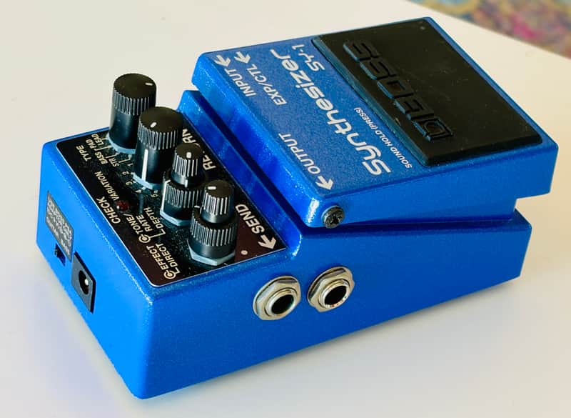 Boss SY-1 Synthesizer 2019 - Present - Blue image 1