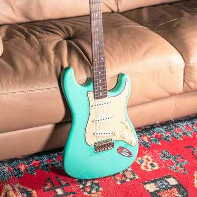 Fender Custom Shop LTD '62/'63 Stratocaster Journeyman Relic in Aged Seafoam Green image 2
