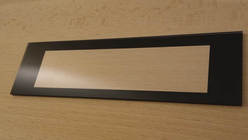 Lcd glass protective cover for Roland Jv 2080 (made specifically for the new displays I'm selling) image 1