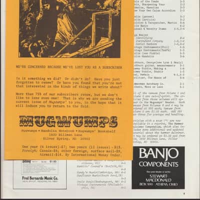 Mugwumps magazine 1970 - Magazine image 2