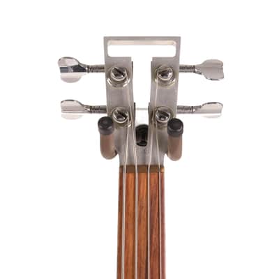 1976 Travis Bean TB2000 Fretless Bass Koa Natural image 17