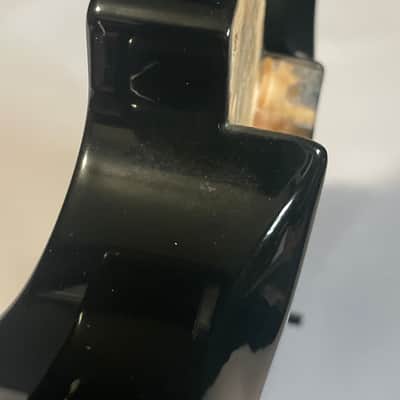 2000's Japan Jackson DKMGT Dinky Arched Top Transparent Black Flame Guitar Body Hard Tail image 15