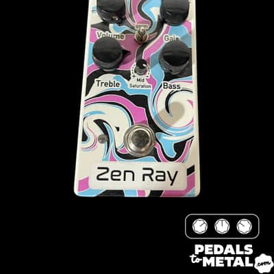 Pogo Pedals Zen Ray Overdrive 2020 - 2021 - Purple / Blue X15117 image 3