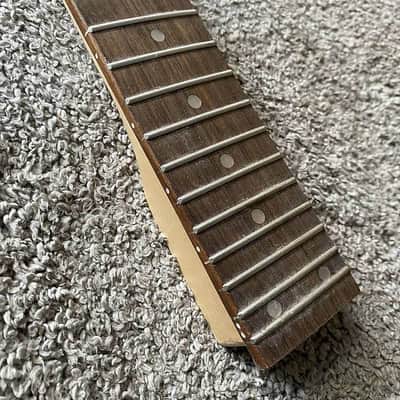 Left Handed Guitar Maple Wood Neck, 24 Frets Rosewood Fingerboard image 6