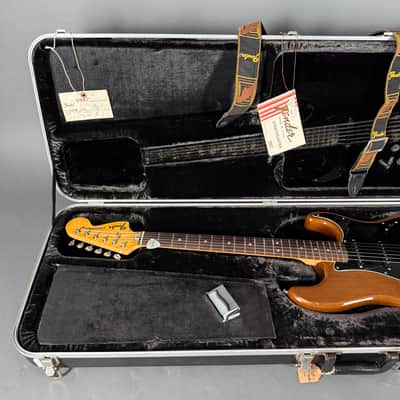 1979 Fender Stratocaster RW Mocca Hardtail Hangtags incl. original Koffer image 19