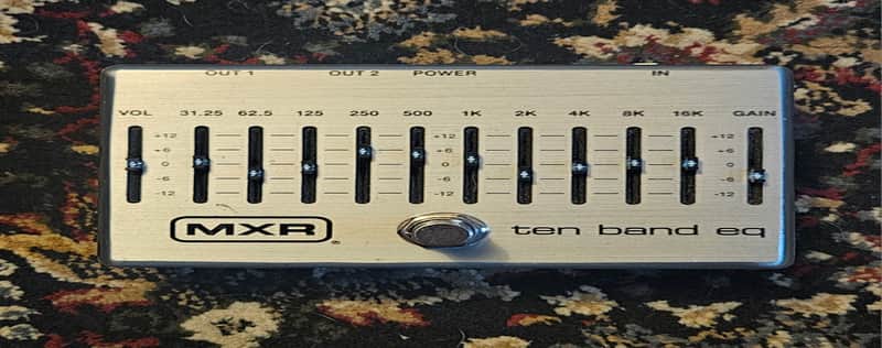 MXR M108S Ten Band EQ 2016 - Present - Silver image 1