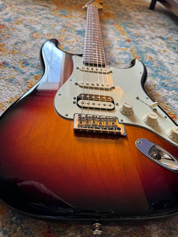 Fender American HSS FSR Stratocaster with Rosewood Fretboard 3-Color Sunburst image 1